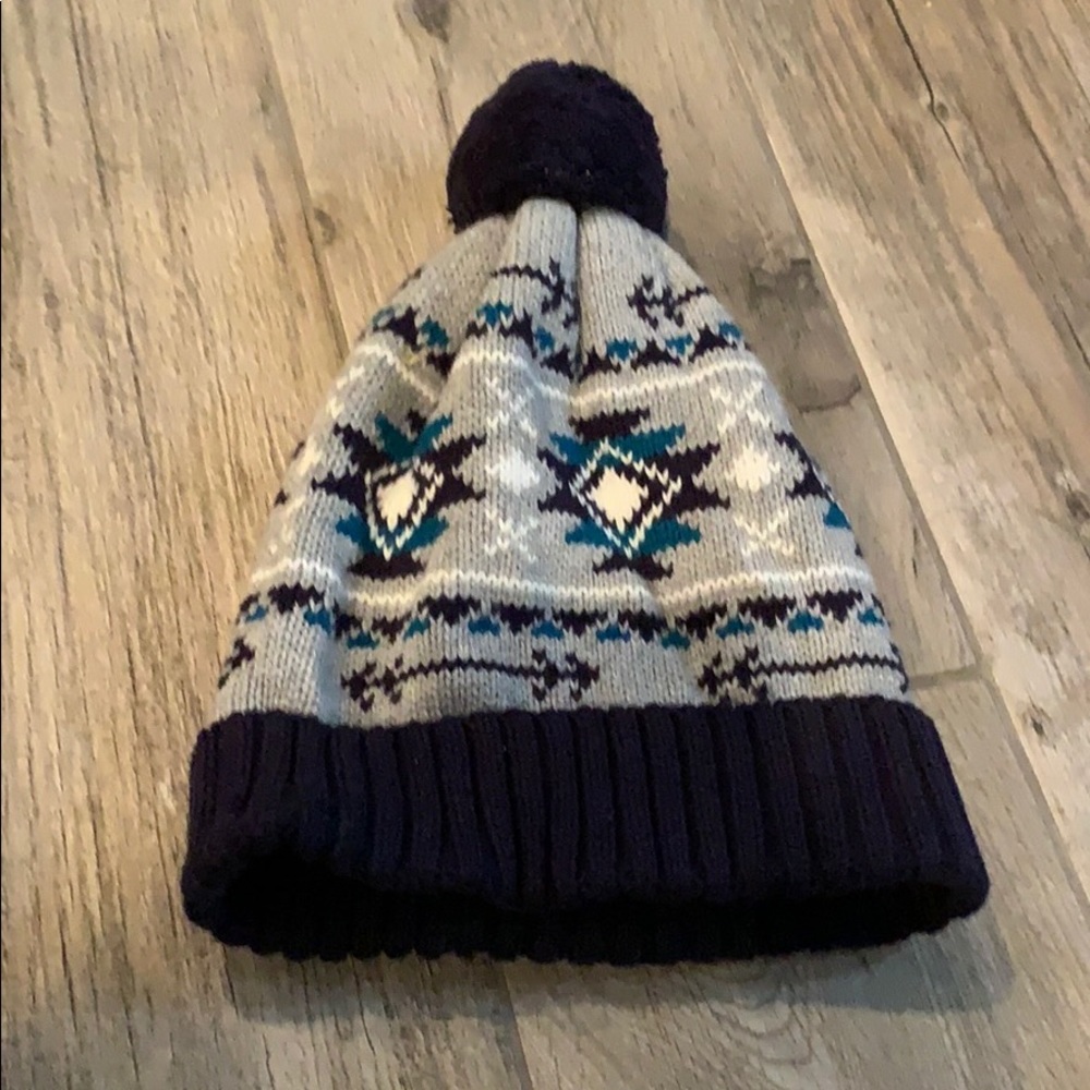 EUC Gymboree fair isle hat sz M